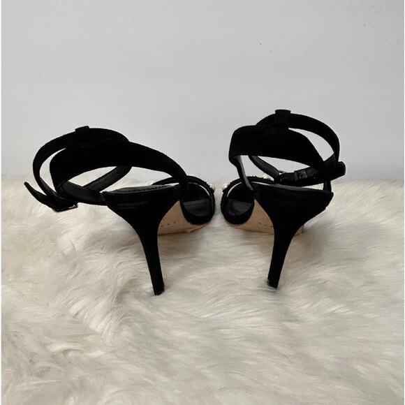 SANDRO NINA PEARLS HEELS (BLACK) SIZE 39 New in box - Picture 8 of 15